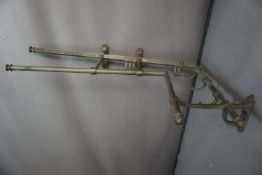 Hanging rack in bronze H56x84