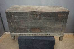 Suitcase in wood 19th H69x116x56