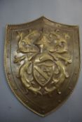 Coat of arms in copper H63x48