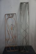 Couple ornamental gates H120 / 95