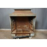 Fireplace in cast iron H77x71x44