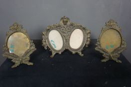 Series Photo Frames in Bronze H24