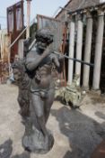 Sculpture in bronze H160