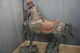 Horse in wood, carousel H161X180