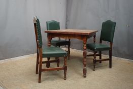 Table with chairs H76x119x80