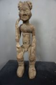 Africa, Art Tribal, sculpture in wood H70