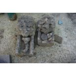 Lot ornaments inhatstone