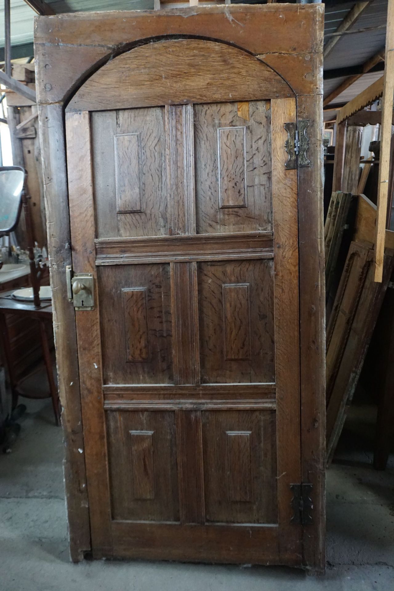 Curved door with frame H210x100 - Image 2 of 2