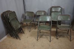 Lot of chairs in metal, krafters