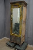 Furniture with mirror in wood H175X61