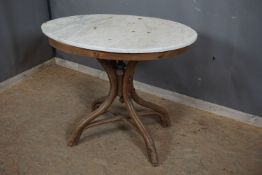 BistroT table, Thonet in H72X55