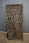 Africa, door / panel in wood, Dogonstam / Mali H176X80
