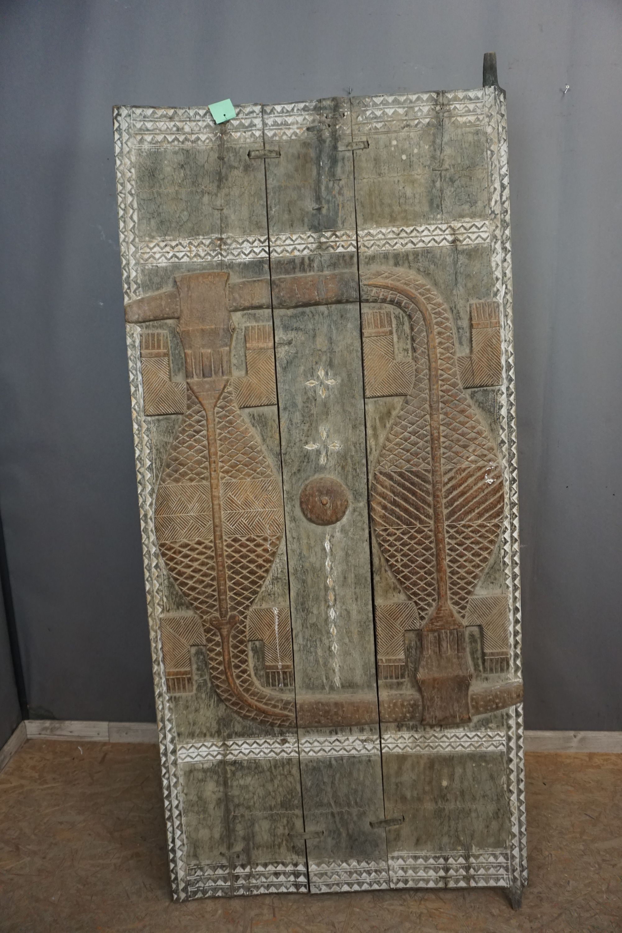 Africa, door / panel in wood, Dogonstam / Mali H187X87