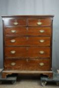 Chest of drawers, Style Empire 19th H122x100x50