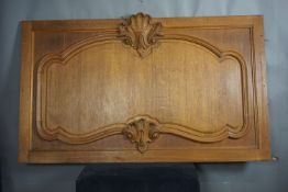 Decorative panel in wood H98x161