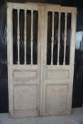 Double door with balusters H222X131