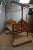 Art Deco bed H210X122X195