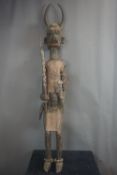 Africa, Art Tribal image in wood Guinea Bissau H185