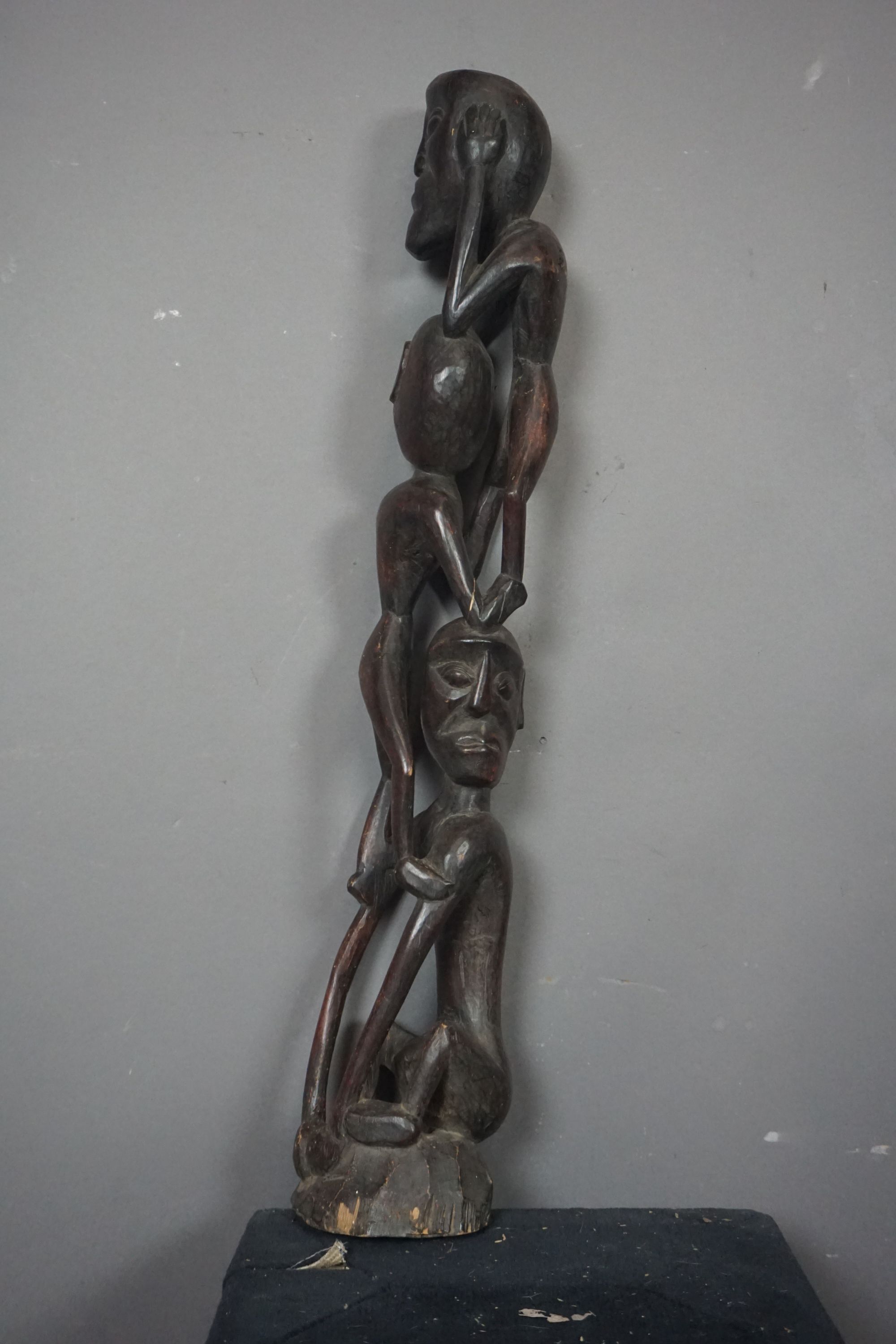 Africa, tribal art sculpture in wood H71 - Image 2 of 3