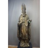 Large Flemish St Eloi statue 18th H180