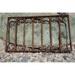 Fences in wrought iron H47x76