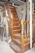 Staircase in wood H270x200
