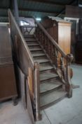 Staircase in Oak H180x100x270