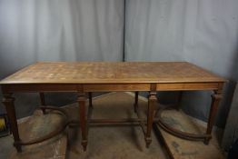 Large table with inserts H113X100x240