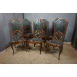 Neo-gothic, lot chairs H115