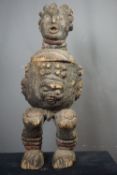 African image in wood H76