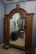 Mirror / Trumeau in Oak 19th H250x166