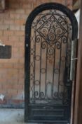 Door in wrought iron H240x100
