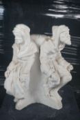 Sculpture in plaster, Gothic style H75