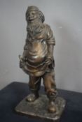 Gnome in bronze H46