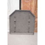 Fireplace in cast iron H56x55