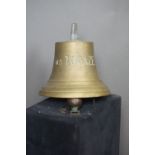 Ship bell in bronze H25