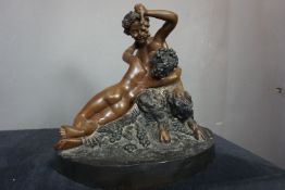 Sculpture in Zamac, Putti H38x33