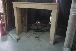 Fireplace in sandstone H114X144x24