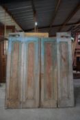 Lot of doors / panels in wood H203x192