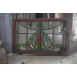 Glass window H60x95