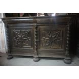 Renaissance, furniture in Oak H119x188x62