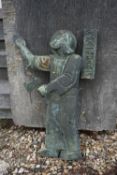 Figure in Bronze, religious H50