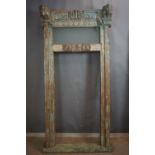 Decorative frame in wood H233x115