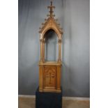 Neo-gothic niche in wood H210X60X50