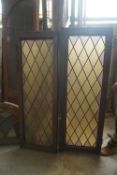 Couple windows with lead glass H153x110