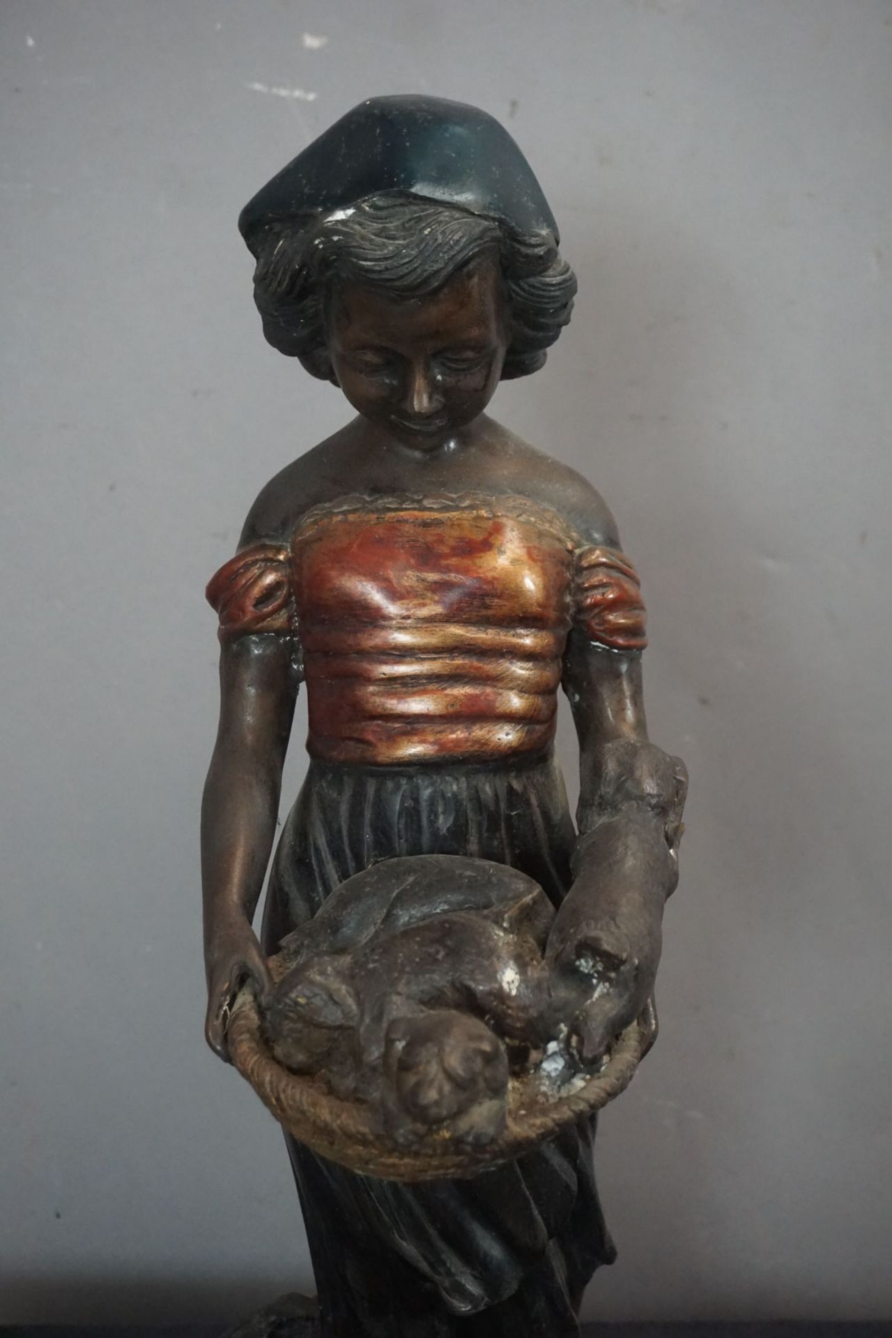 Girl in bronze H61 - Image 2 of 3