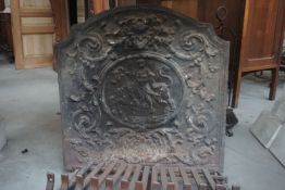 Fireplace in cast iron H80x78