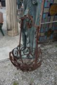 Ornament in wrought iron H95x65