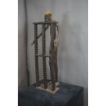 Africa, Rack in wood H116x45