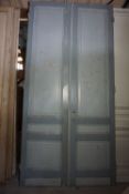 Double door in wood H300x146